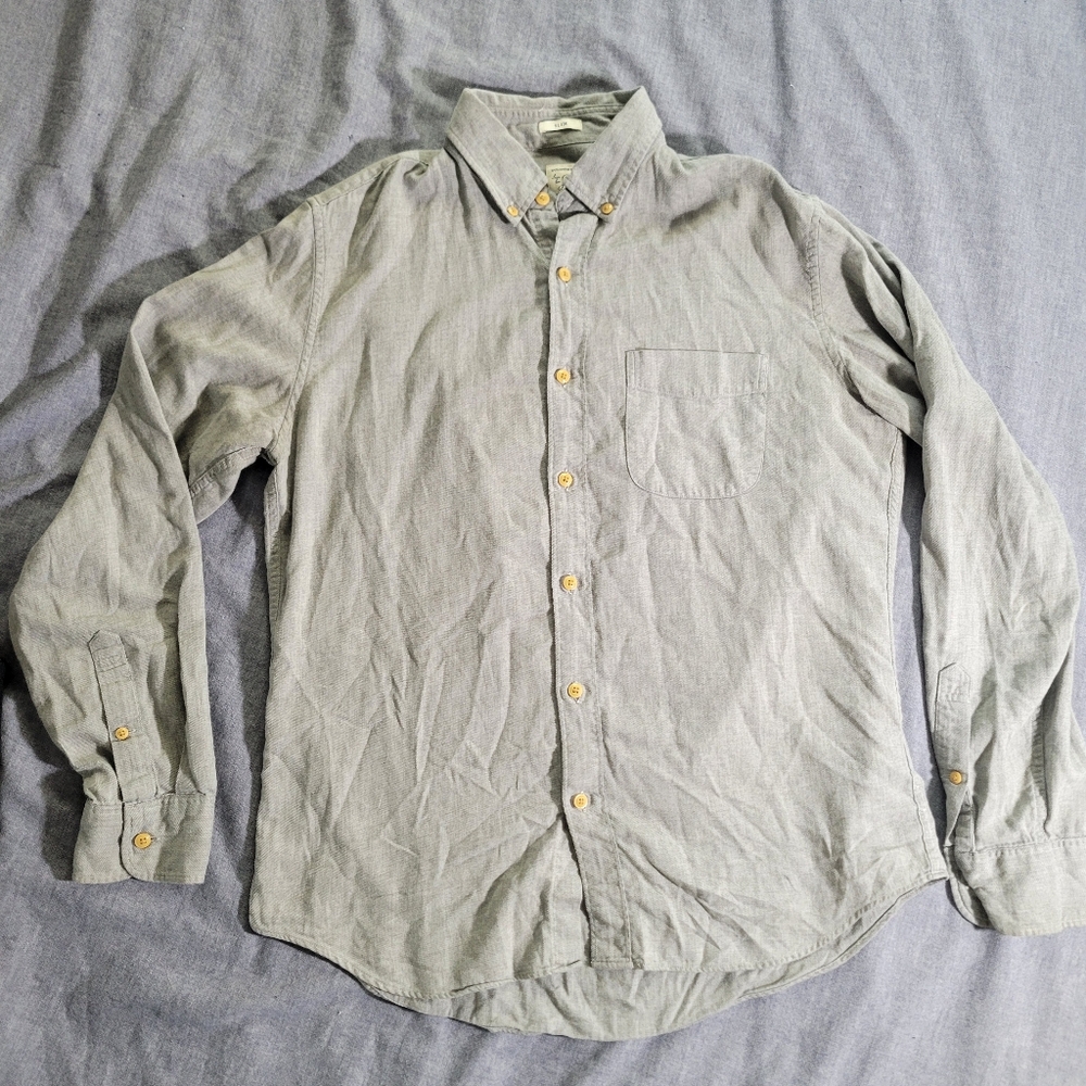 J Crew Men's M Button Down Shirt